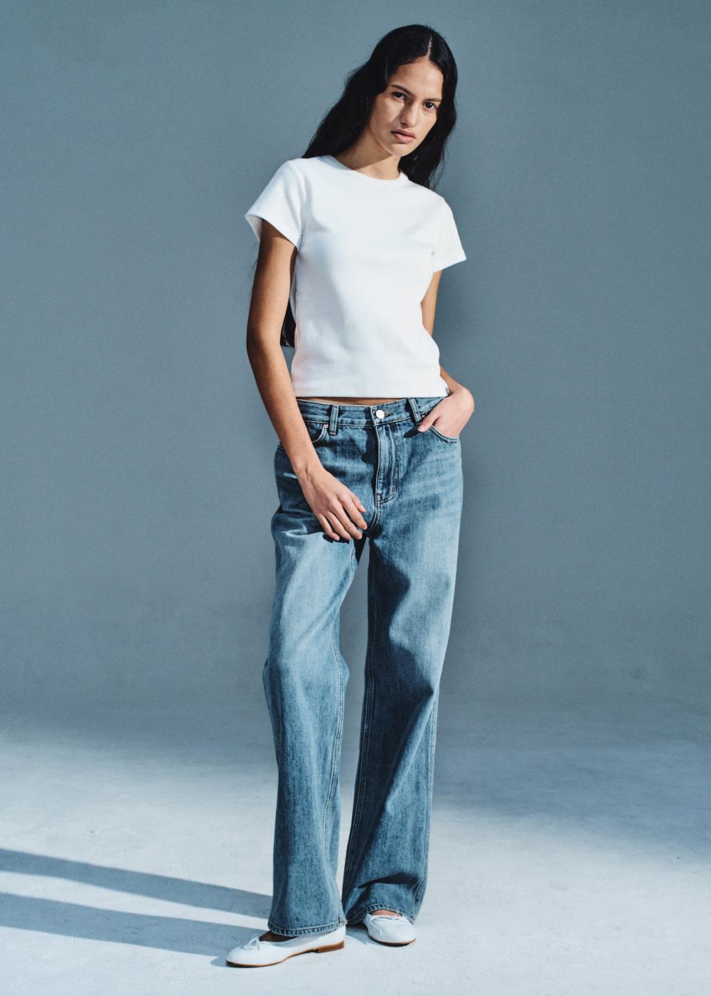 [기장선택] [2차 4/30 예약발송] Liberty denim (middle blue)