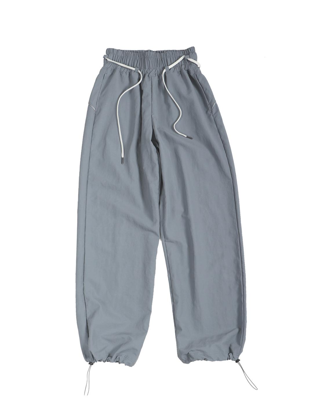 Line track pants - Blue grey