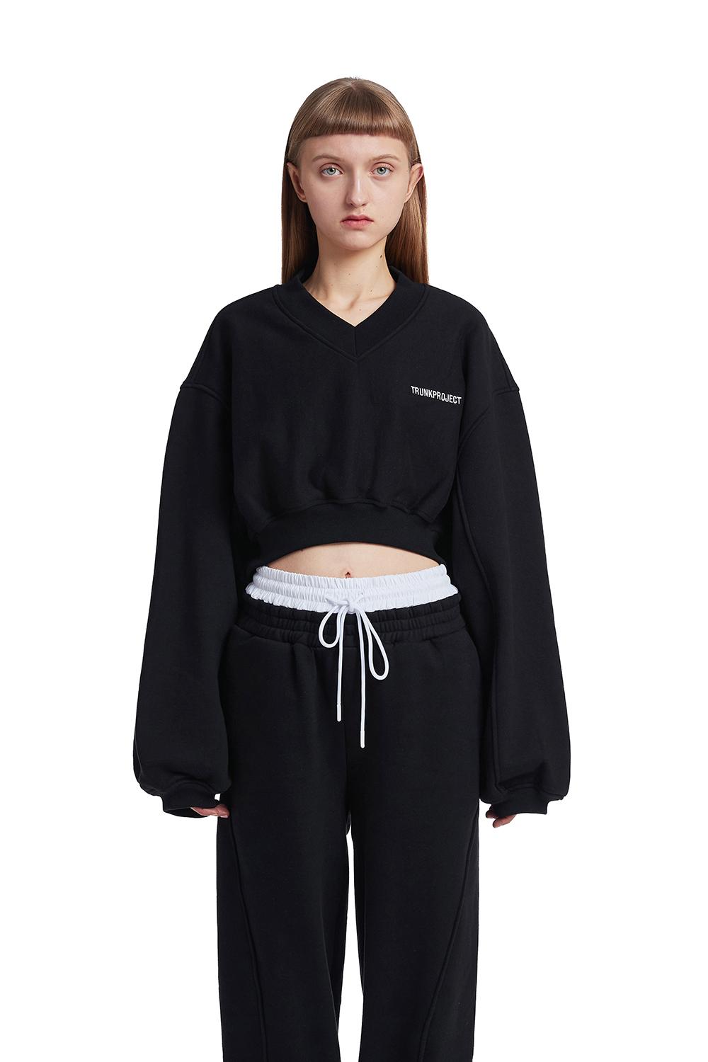 Logo Cropped Sweatshirt