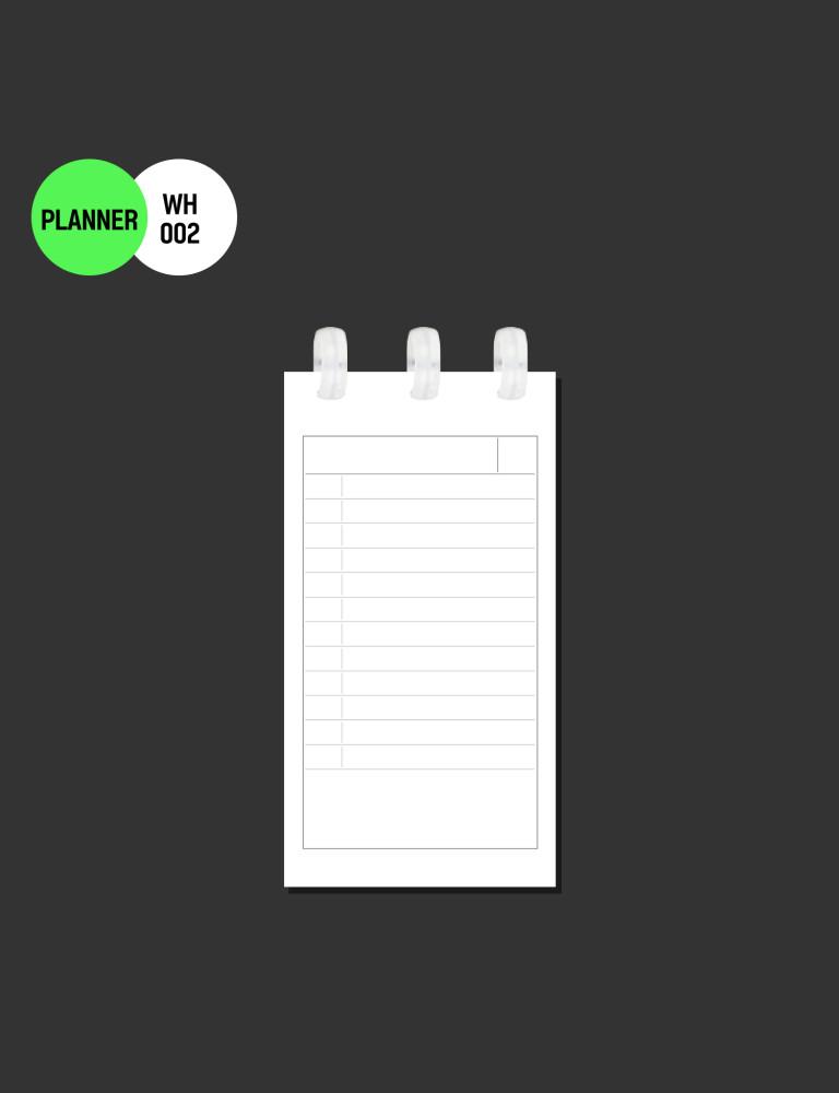 PAPER | WH002_Daily by pro(handy)