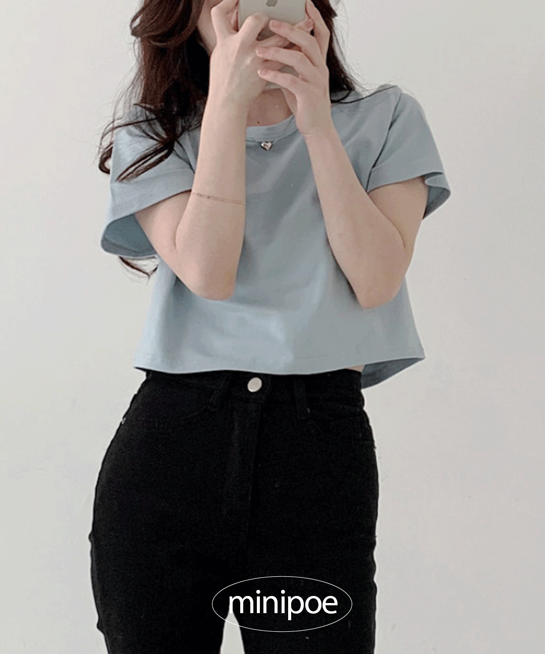 [MADE] 탄탄핏 세미오버 크롭탑 (12color)