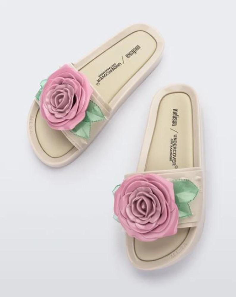 멜리사 언더커버 비치 슬라이드 스파이크 슬리퍼 Melissa Undercover Beach Slide Spikes Slipper