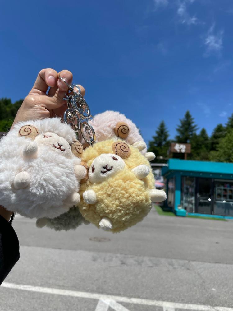 한별토이 구름구름 양 슈가 인형 키링 가방고리
