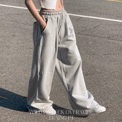 [*2size/unisex] 와일드 포켓 오버 와이드 팬츠 wild pintuck pt - 7 color