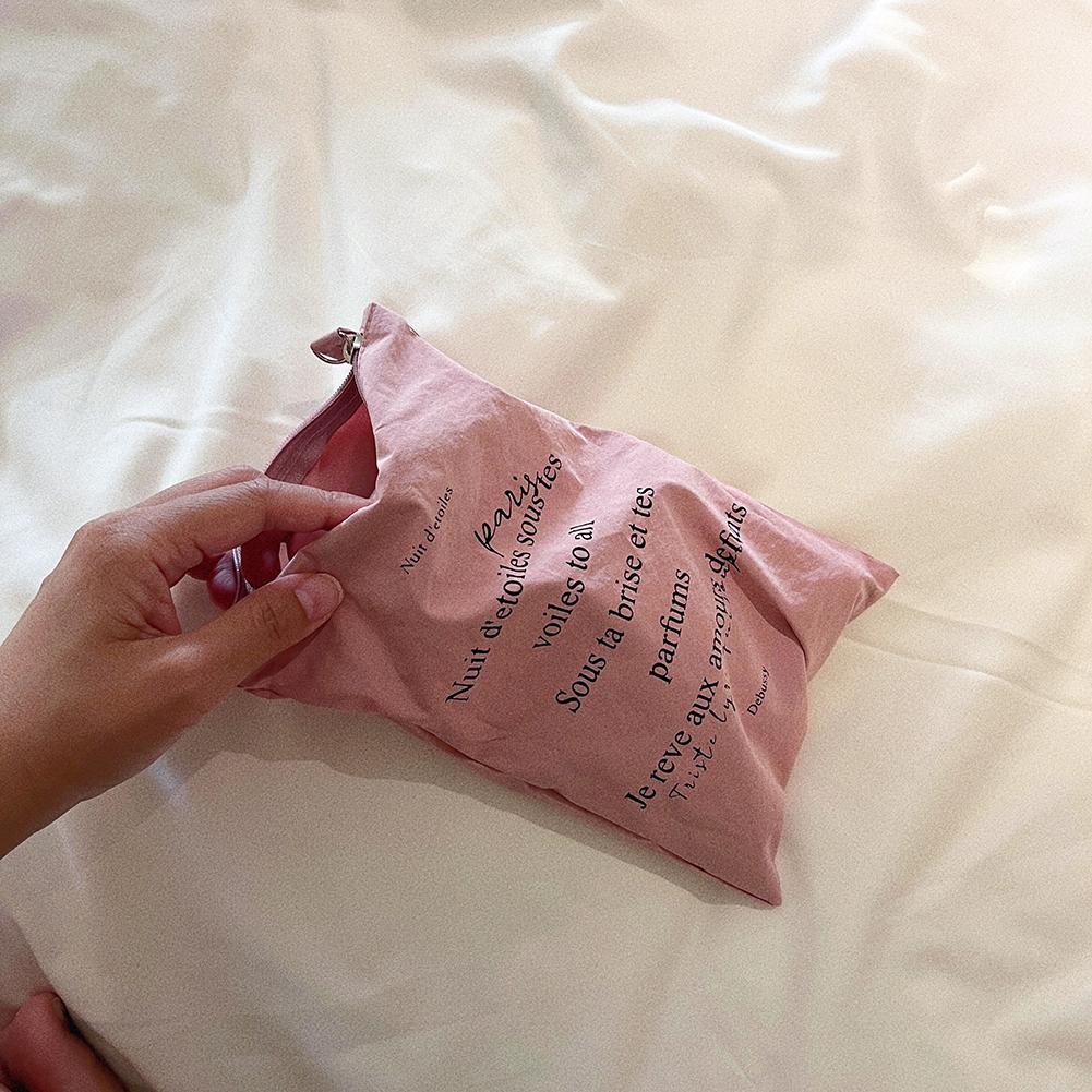 82℃ 감성 파우치 화장품파우치 지퍼파우치 인디핑크