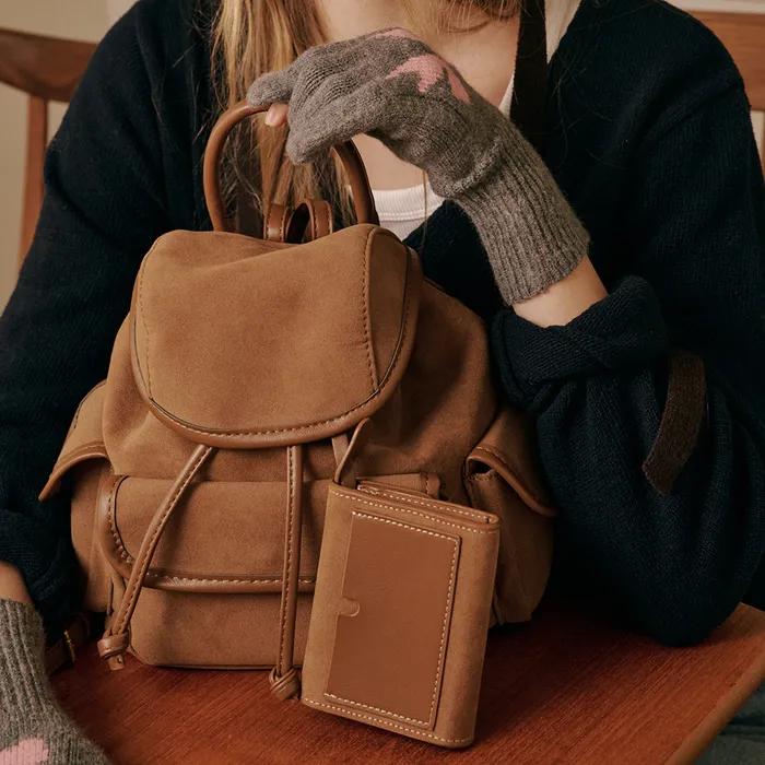 Nube Suede Mini Backpack_5 Colors