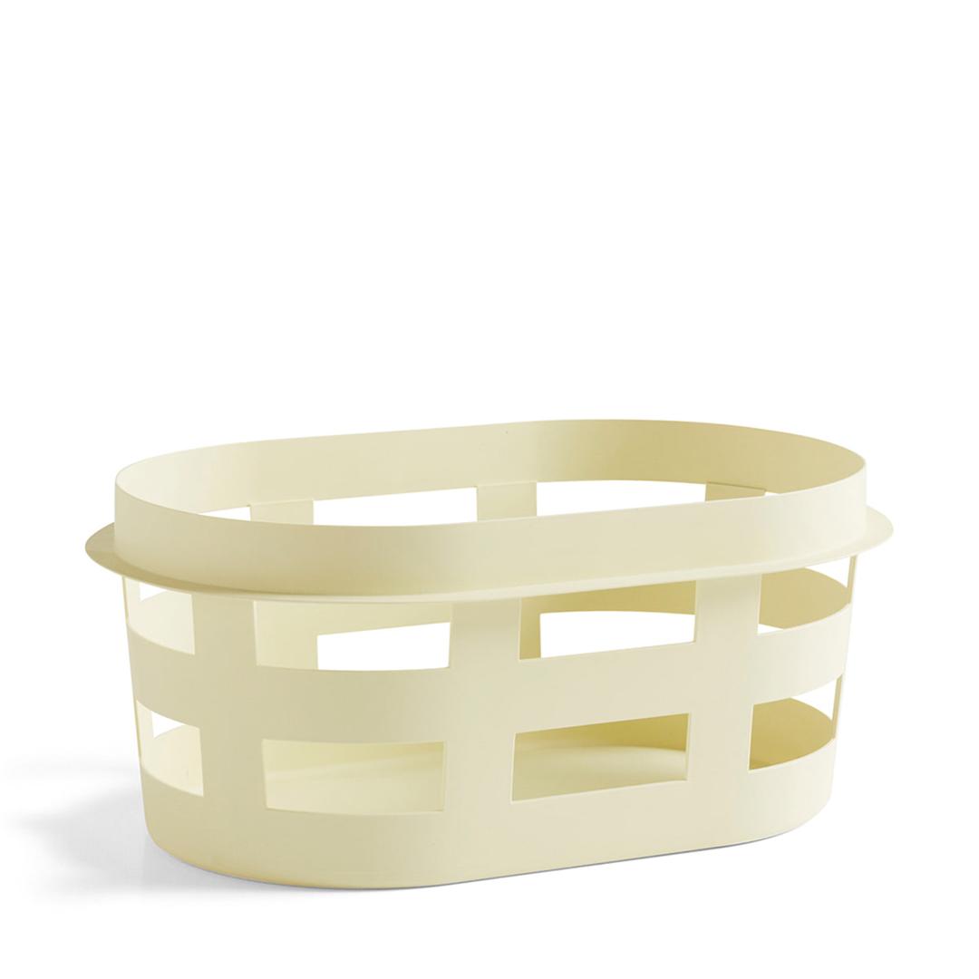 Laundry Basket Small Soft Yellow 매장픽업만 가능