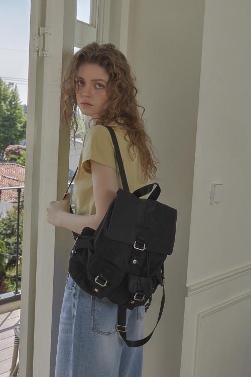 LETERIE POCKET BACKPACK_BLACK