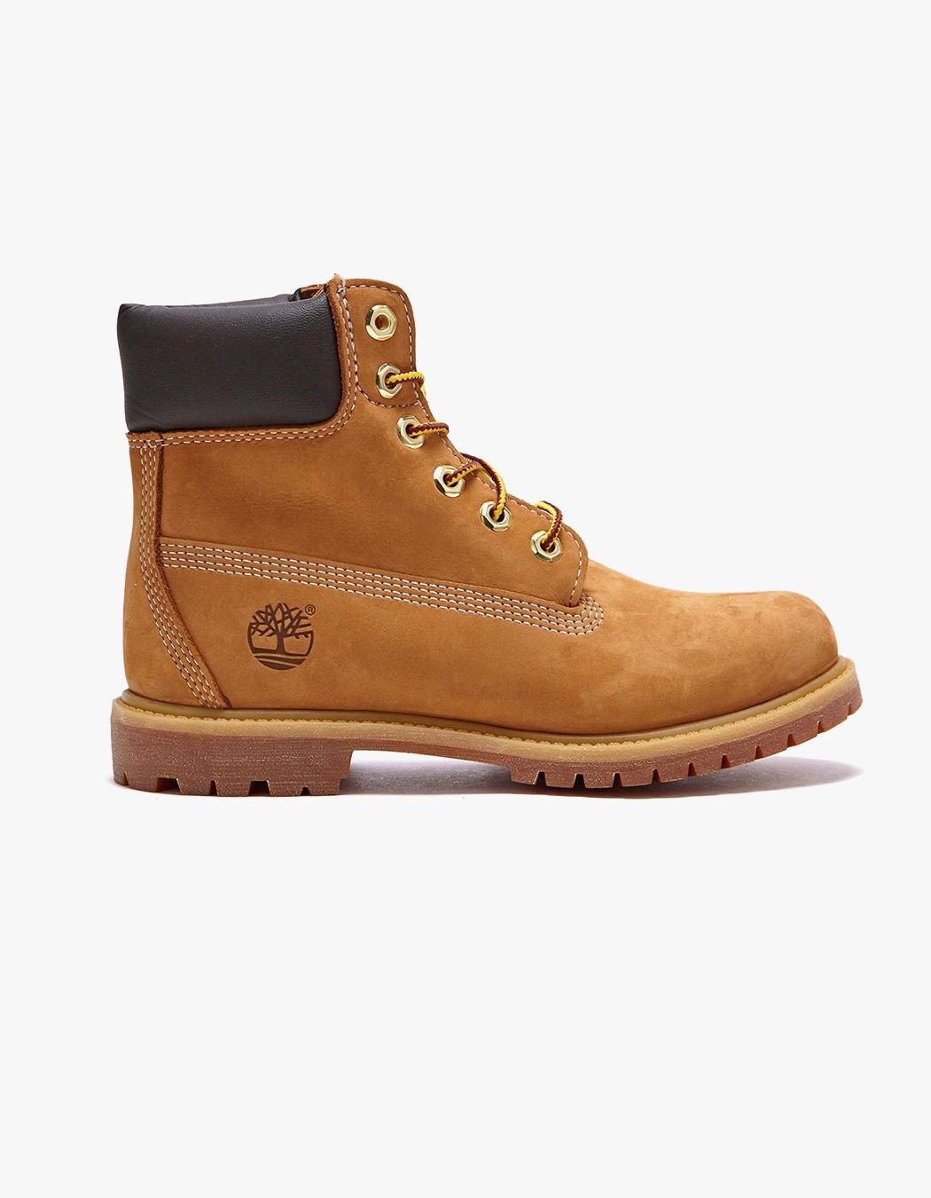 (Womens) Premium 6 Inch Boots - Wheat Nubuck