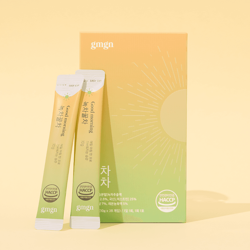 굿모닝굿나잇 녹차꿀차