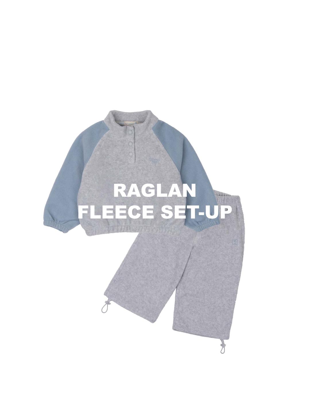 Raglan fleece setup