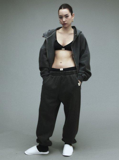 G CLASSIC WASHED SWEATPANTS (CHARCOAL)