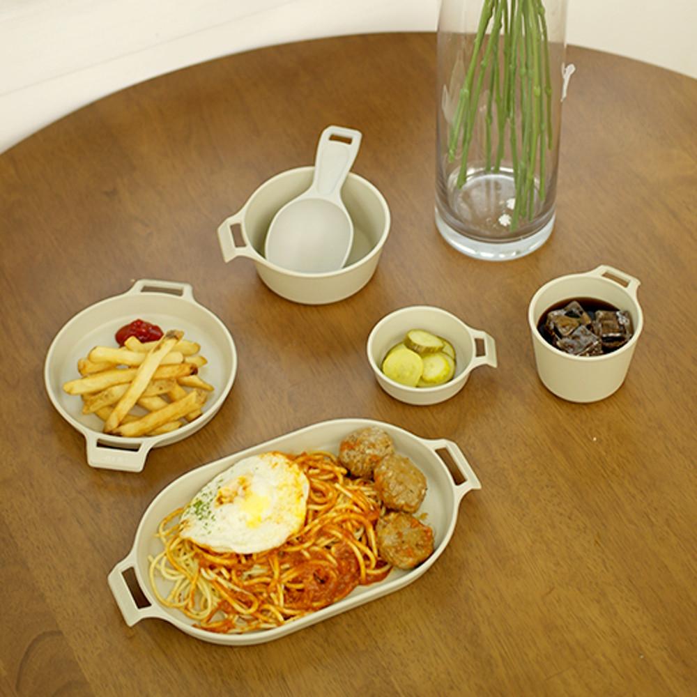 이타카 어썸 심플 쿡 시리즈 6종 1인 세트 소스볼 컵 보올그릇 플레이트 오벌플레이트 스쿱 브런치 감성 캠핑 식기세트