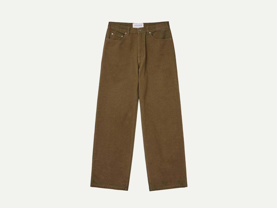 Via Peter cotton pants (Brown)
