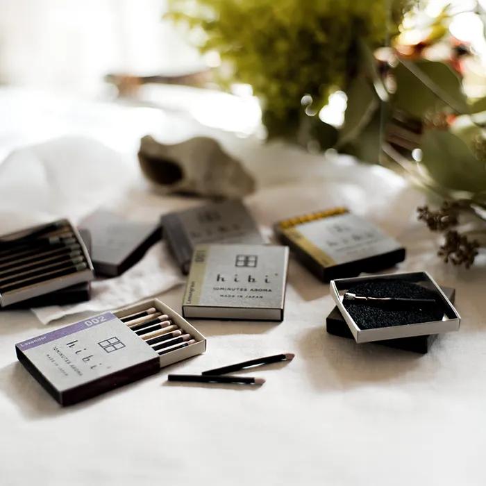 [ hibi ] 아로마 인센스 오리지널향 레귤러 7종 10 Minutes Aroma Regular Box 7 Fragrances