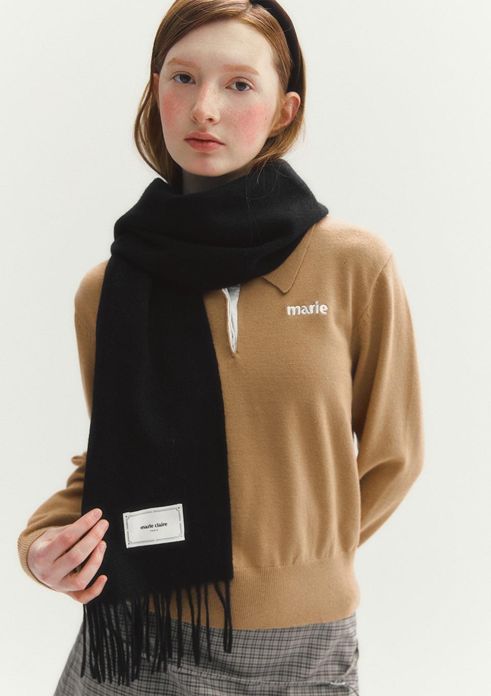 소프트 울 베이직 머플러(MAFDSC20MBK)