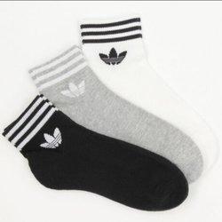 [남여공용] 트레포일 앤클 삭스 HC HC9550 아디다스오리지널 남성 여성 쿠션양말 런닝 운동 패션 레깅스 조거팬츠 발목양말 앤클 삭스