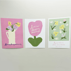 [Pre-order] Poster #25 리틀샤이닝모먼트 X 그럼사라 포스터 : 행복의 정원