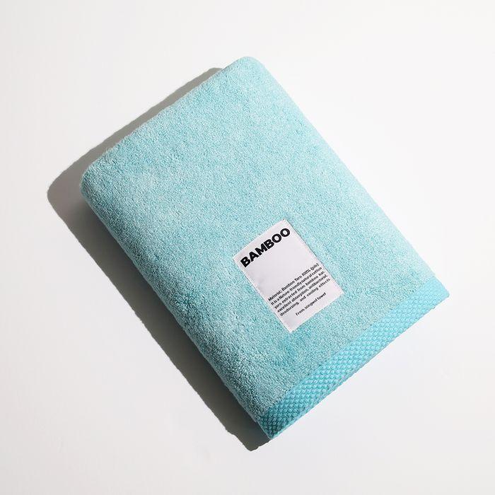 선라이즈 프리미엄 뱀부타월 250g 민트 1장