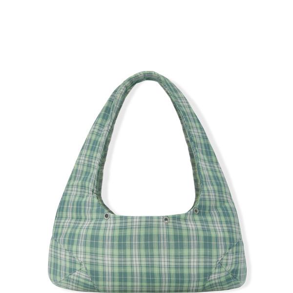 Small baseball bag_green check