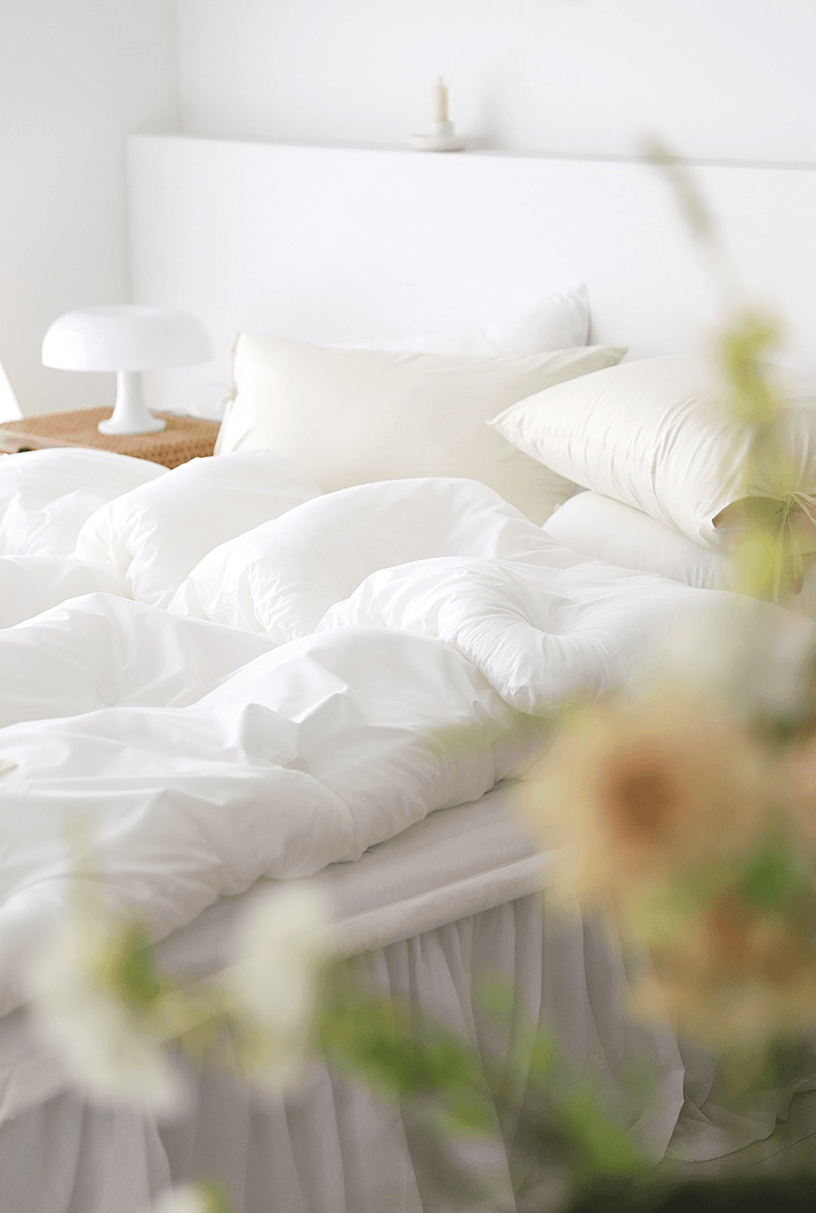 순수 순면60수 사계절 옥수수솜 차렵이불 6색상