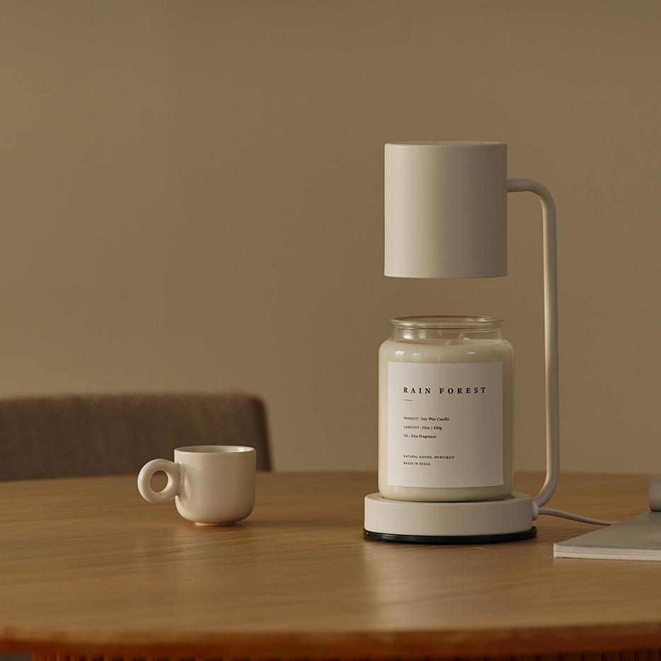 [선물추천] 취향저격 3colors 데일리 캔들워머+소이캔들 650ml 세트