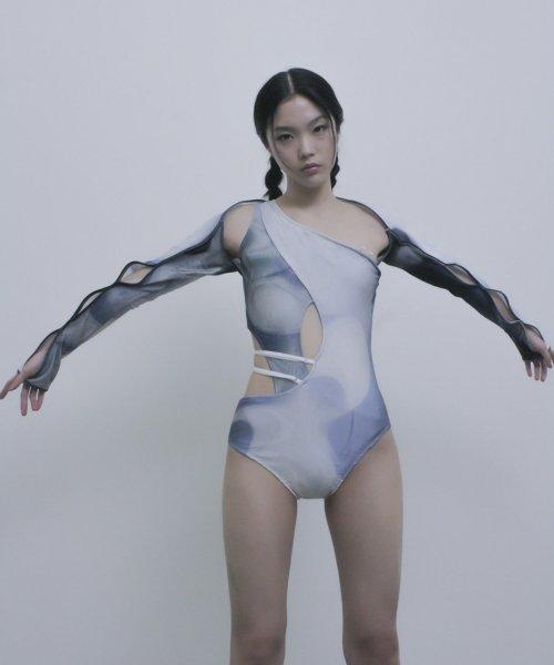 벌브 볼레로 래쉬가드 / 블루