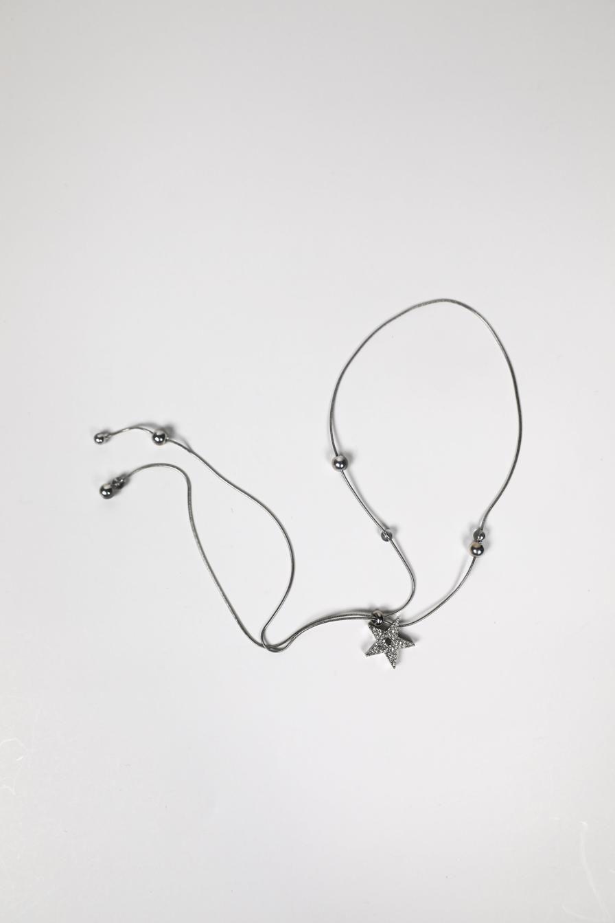 [88AE] STAR DROP NECKLACE