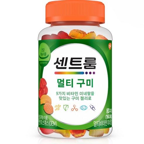 센트룸 멀티 구미 비타민, 80정, 160g, 1개 - 비타민/영양제 | 쿠팡