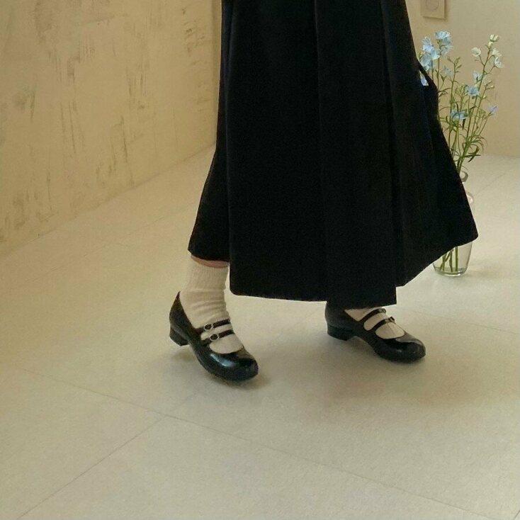 LOU MARY JANE ( PUMPS, BLACK )