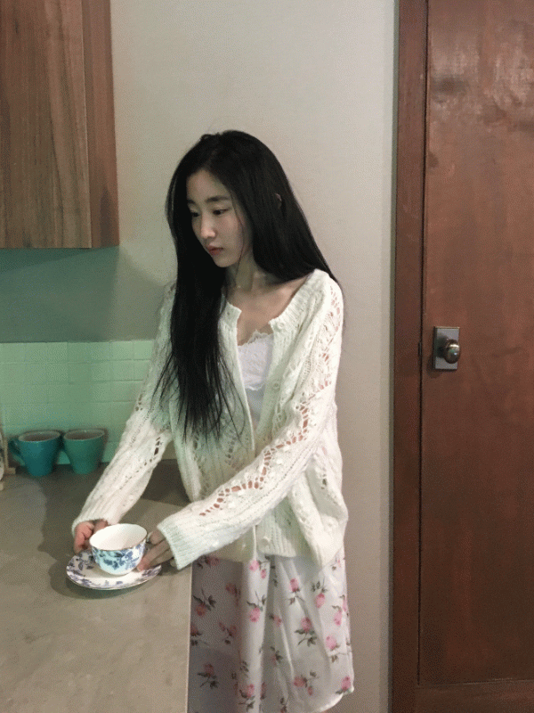 로지 네팅 가디건