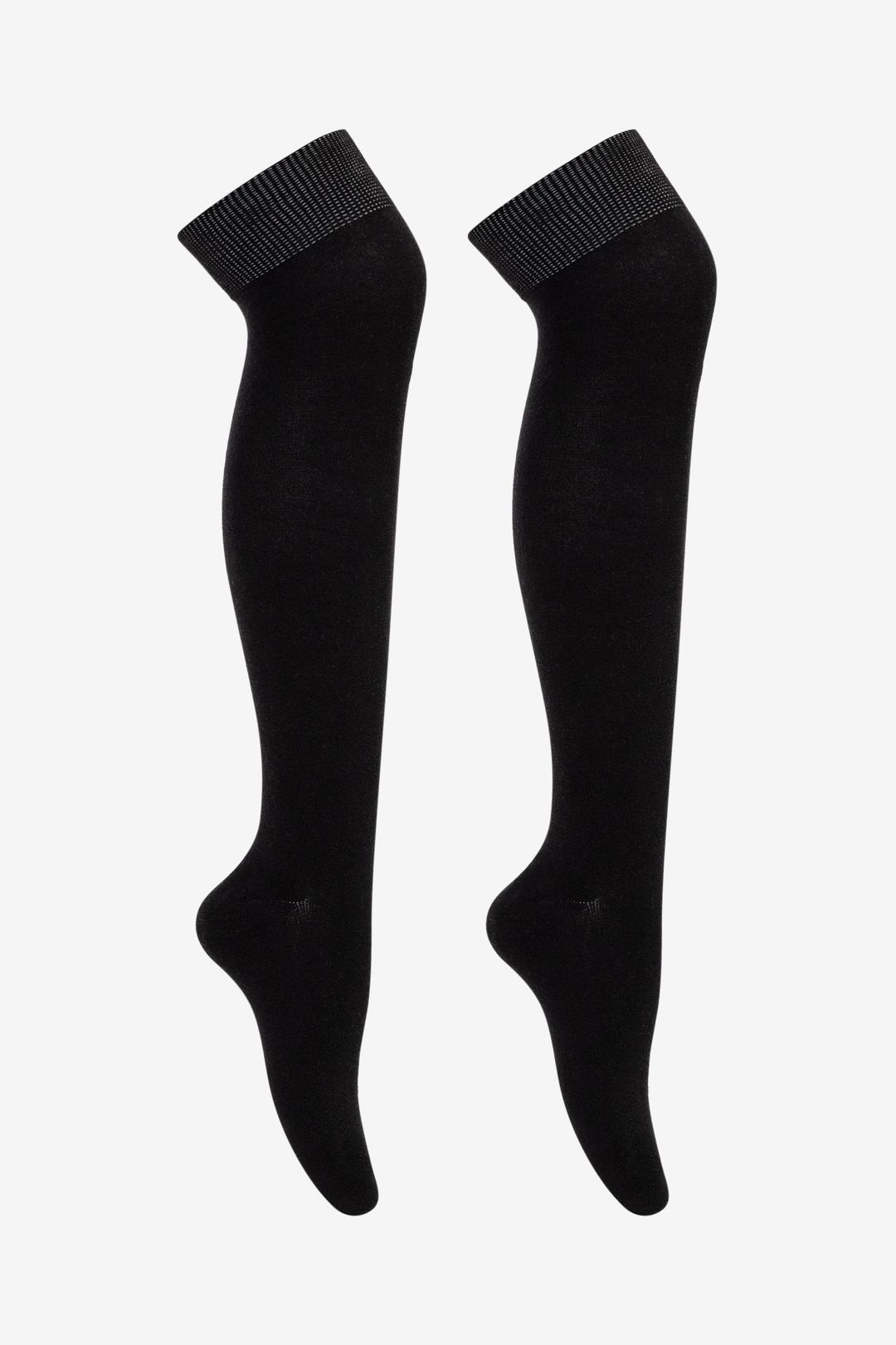 OTKSOCK - Classic Over The Knee Sock - Black / 9~11