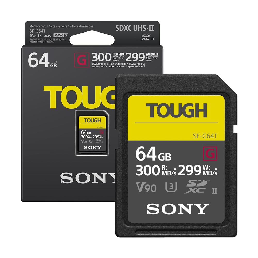 소니코리아정품 SF-G64T 터프 UHS-II U3 V90 SDXC 64GB 메모리