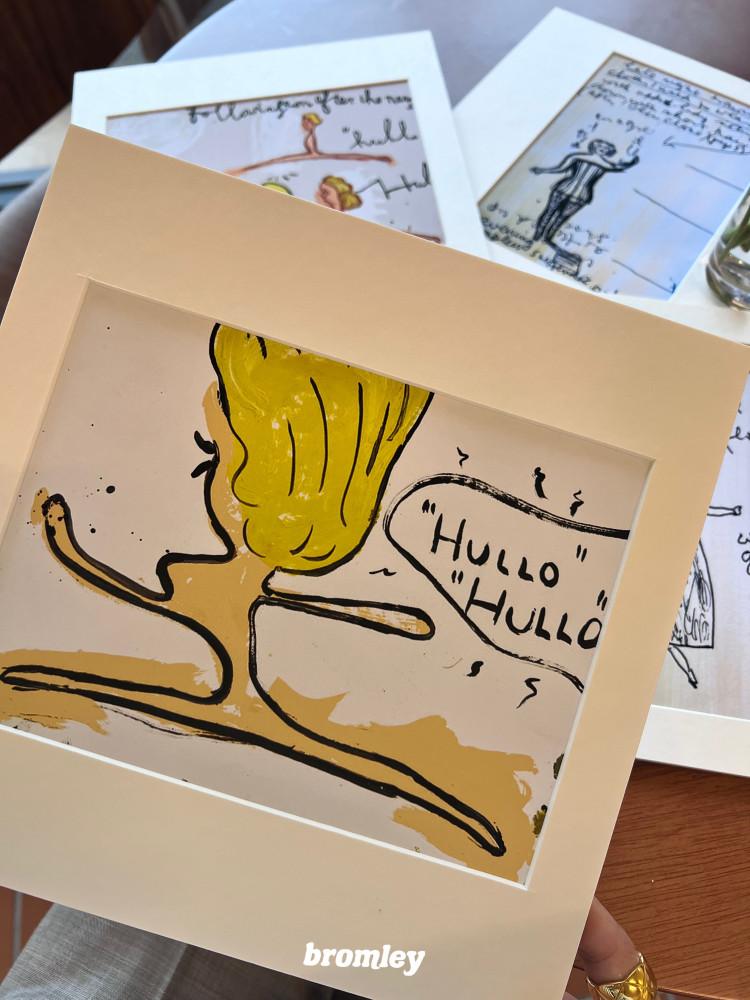 [바로배송]미니판넬 Rose wylie