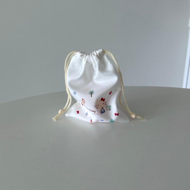 키티 복주머니 파우치