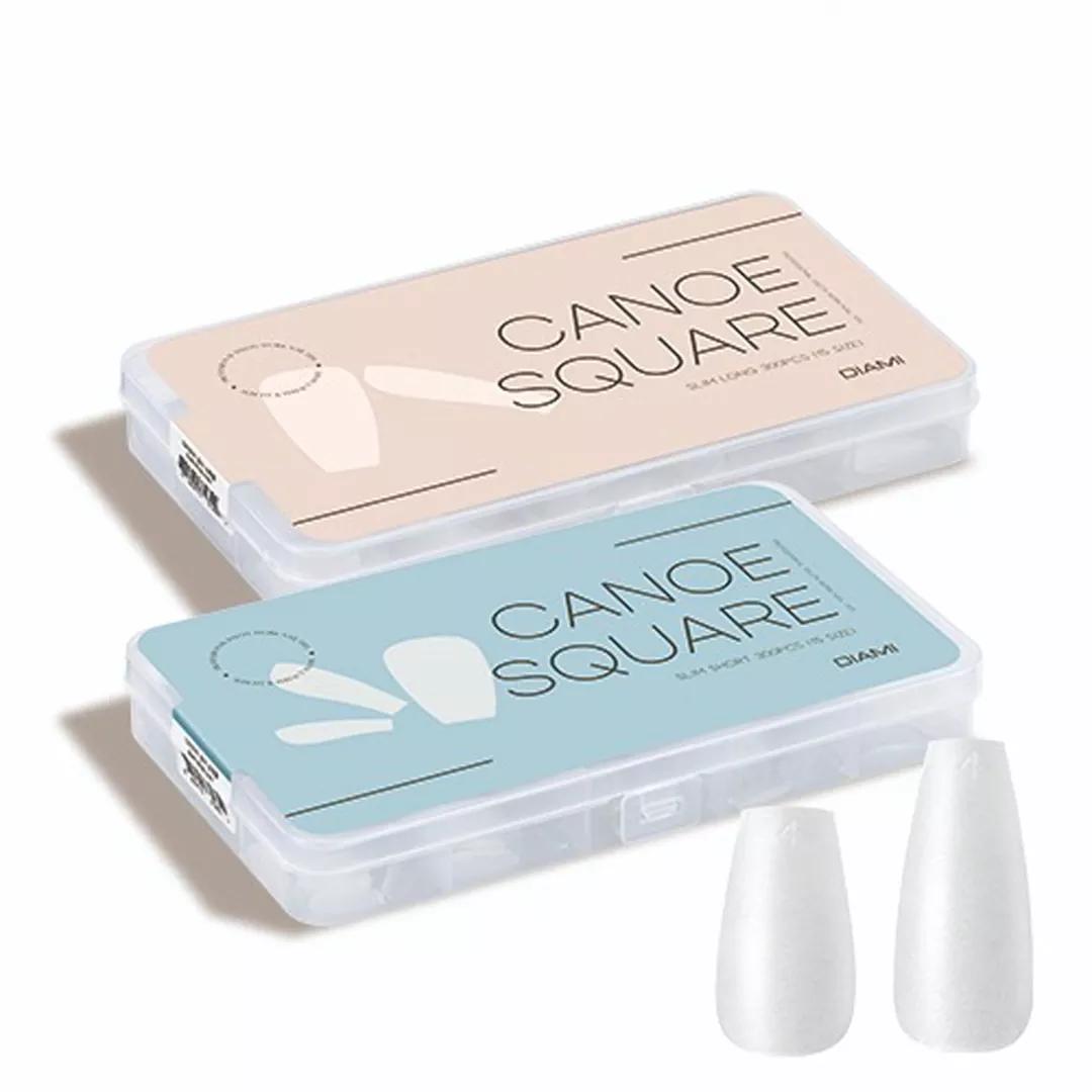 [다이아미] 카누 스퀘어팁 롱&숏 2종 택1 {300pcs}