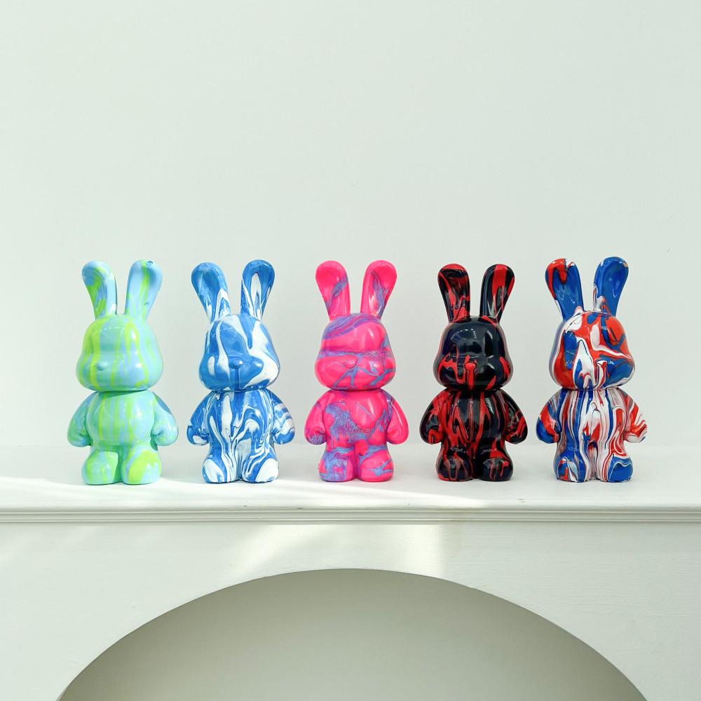 빌랑 푸어링 래빗 미술 DIY 키트 - 취미 토끼 인형 색칠 만들기 집콕놀이 키트 토끼해