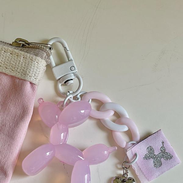 [ORDER MADE] Twinky key ring (Pink)