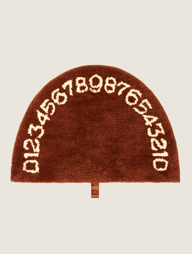 로우바이브 터프티드 배스러그 발매트 (BRICK RED)