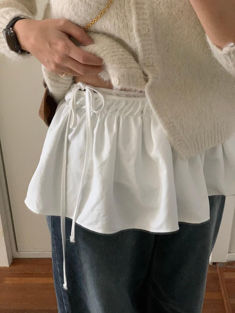 윈터 레이어드 스커트(2col)