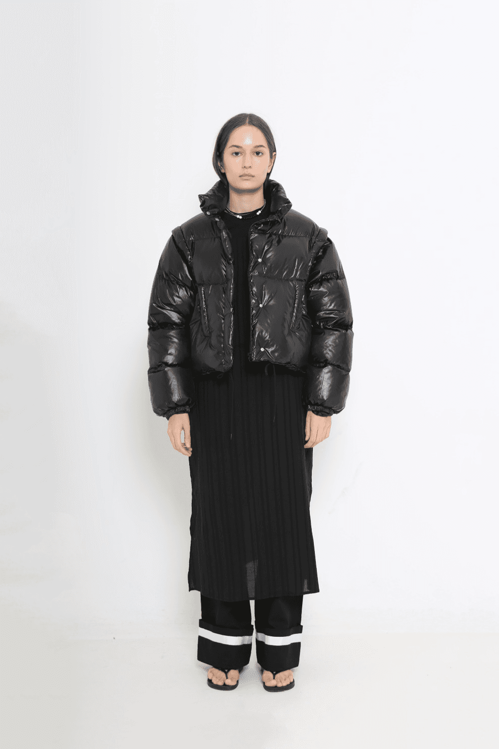 [2차 PRE-ORDER] Two way puffer (black) (11월 14일 배송)