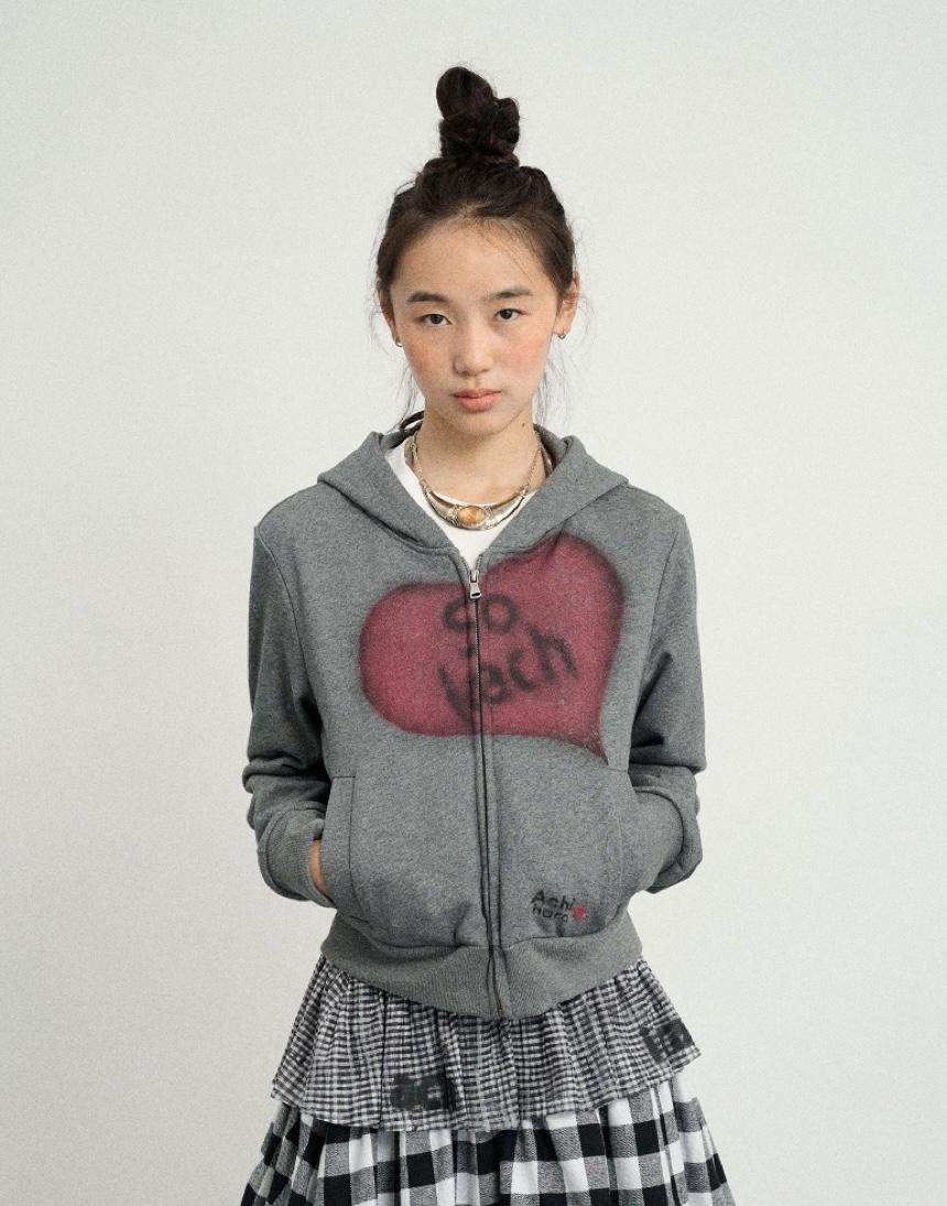 Achihara Dear Weekend Hoodie Jacket (2color)