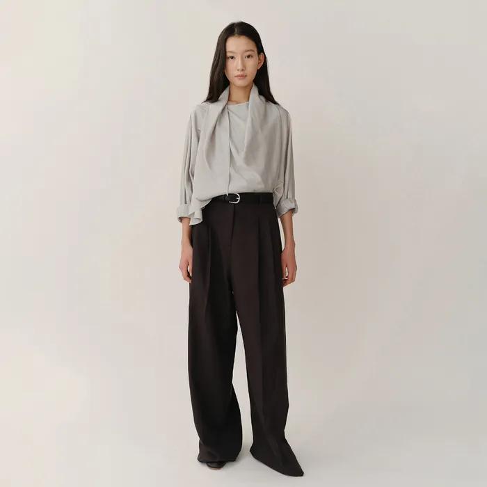 Mireille Scarf Top Pistachio