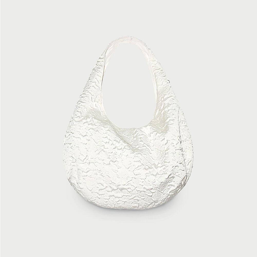 Egg Mini Bag _ Embossing [Ivory]