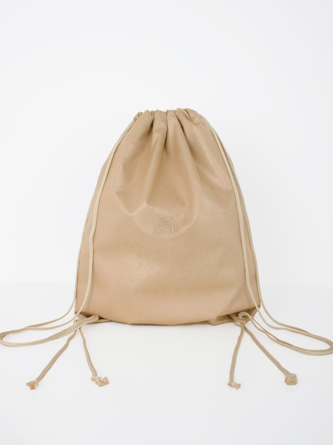 PIGTAIL BAG BEIGE