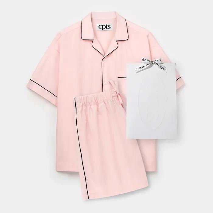 [29CM 단독][선물포장] SILKET SHORT SLEEVED PAJAMAS_SOFT PINK