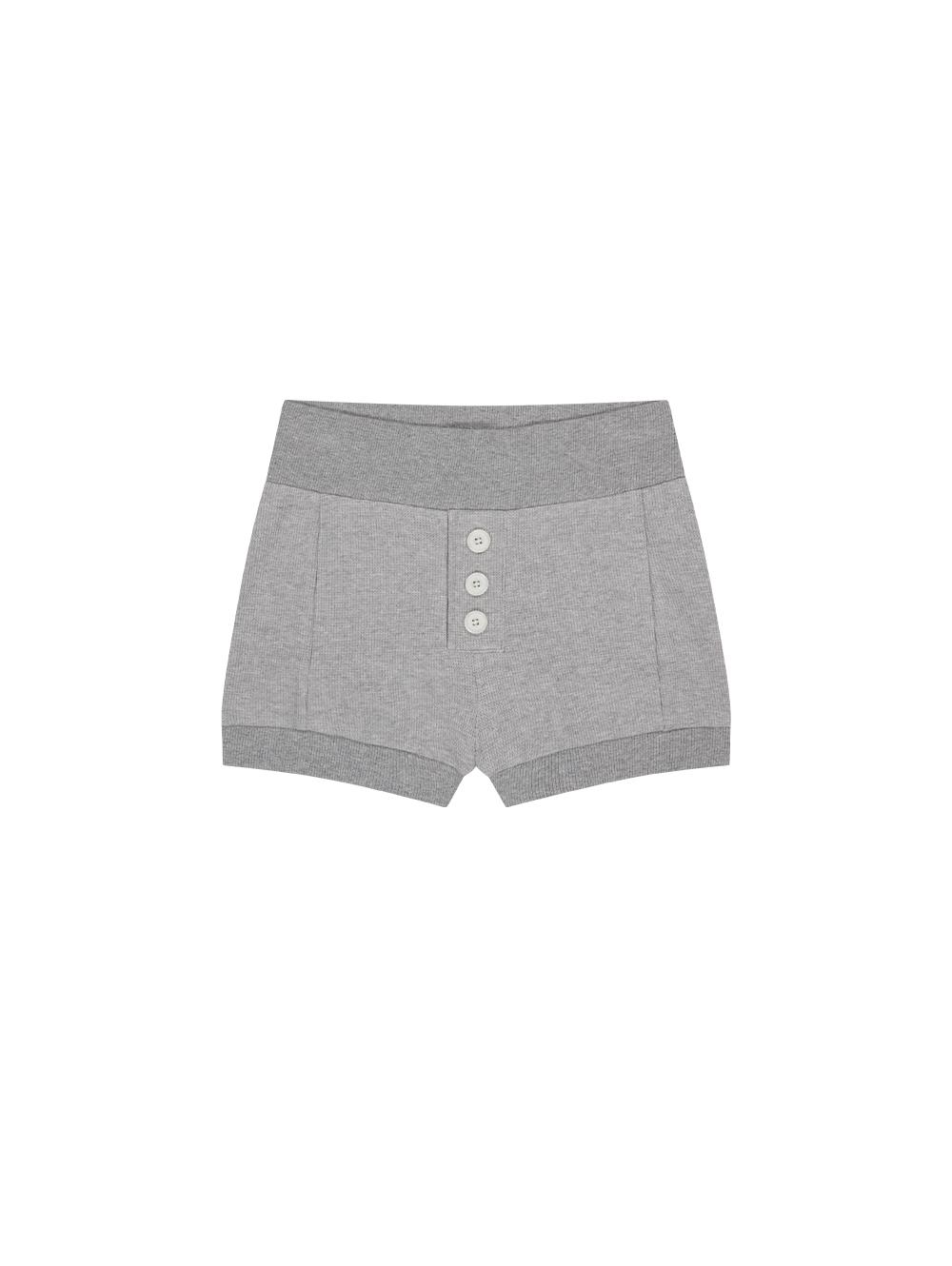 MICRO TRACK SHORTS [HEATHER GREY]
