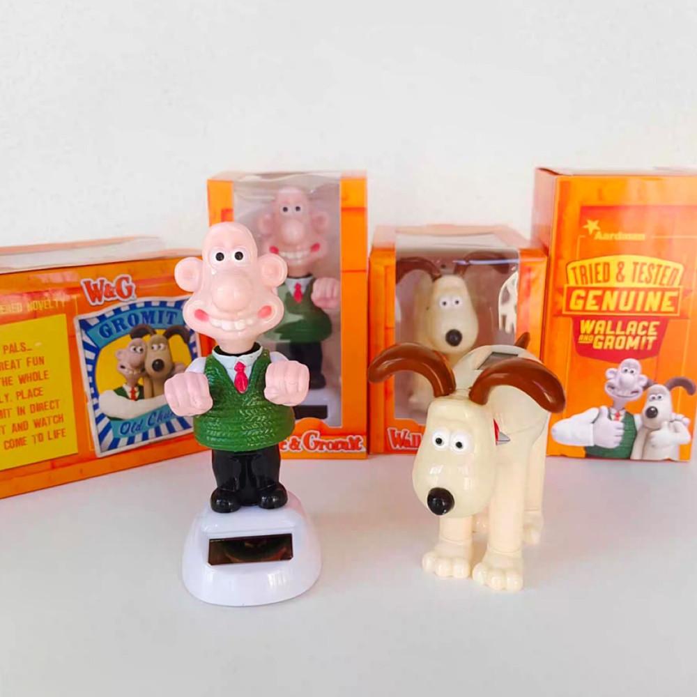 흔들흔들 웰레스와 그로밋 피규어 자동차 인테리어소품