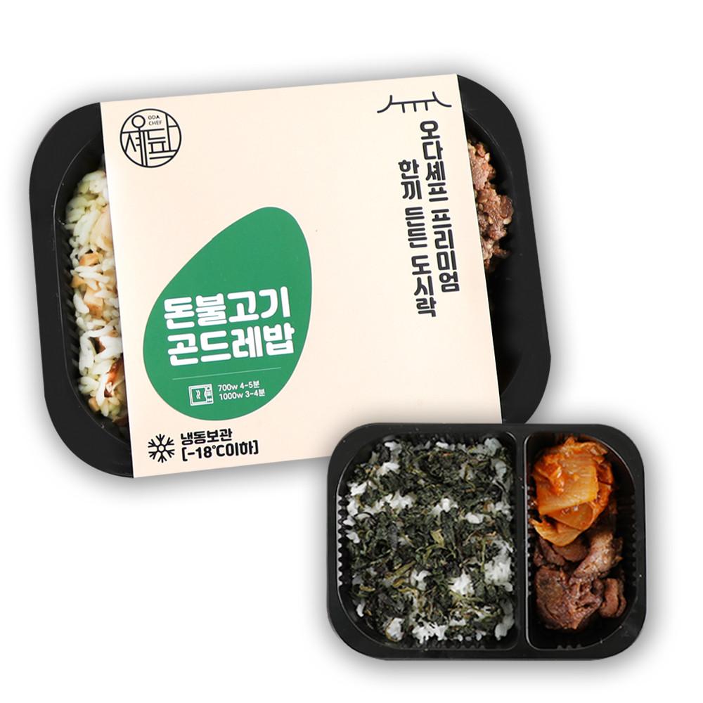 돼지불고기 곤드레밥 냉동 도시락 300g 1팩