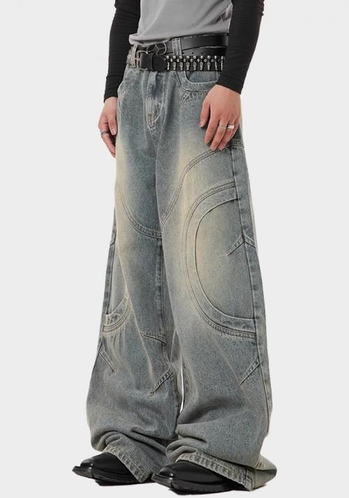 드레이프 와이드 레그 팬츠(UNISEX)